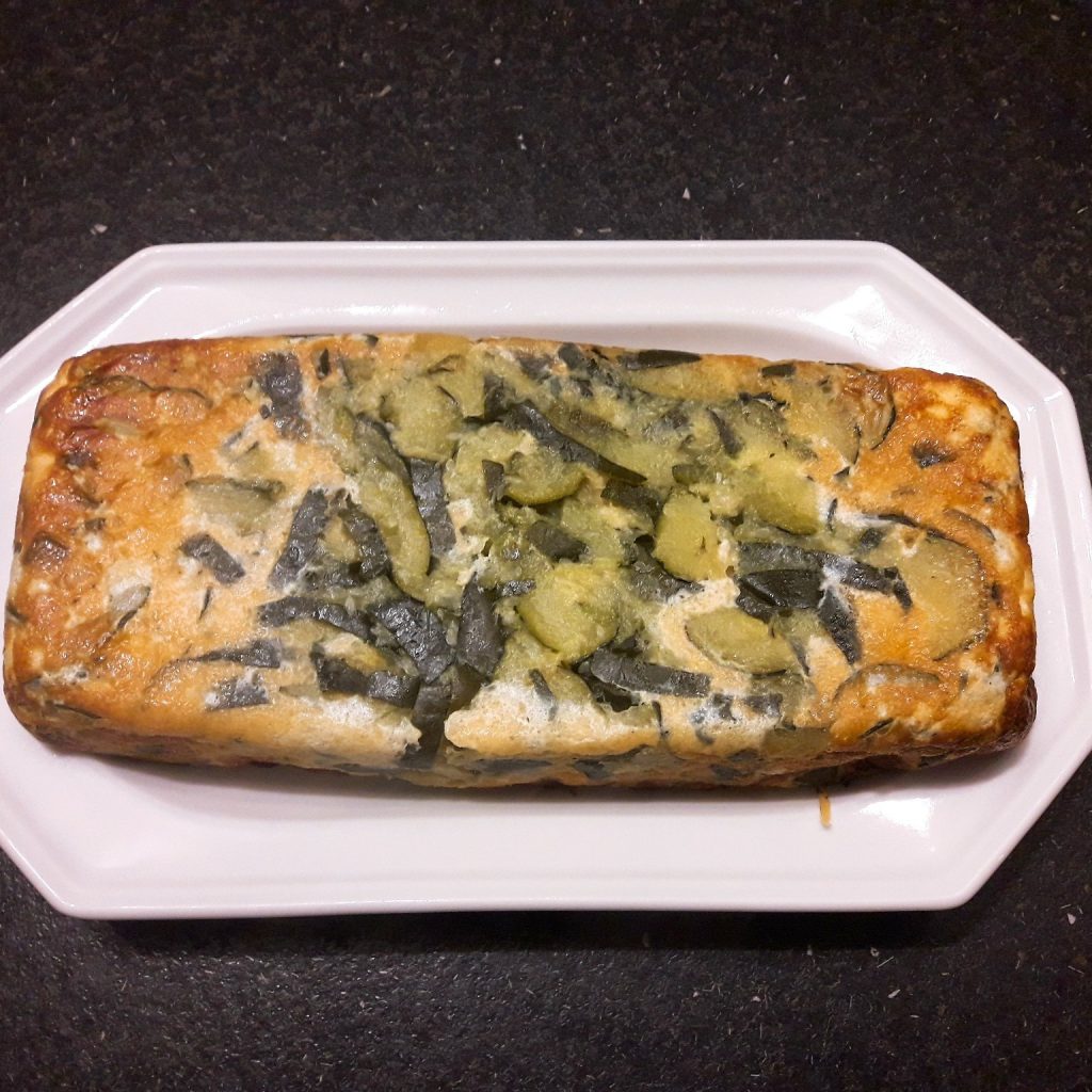 Flan de courgettes au chèvre et à la moutarde au basilic Recettes et