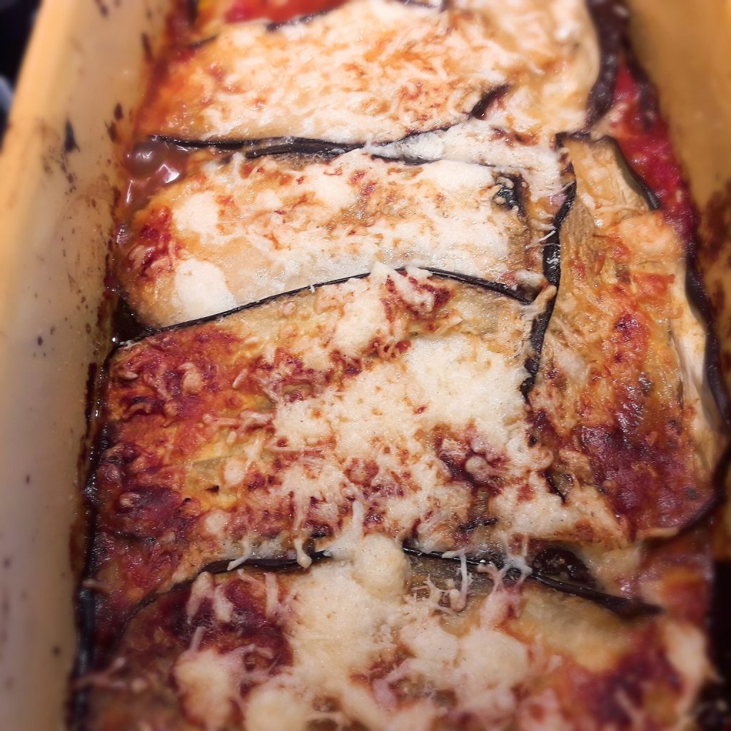 Aubergines à la parmigiana d'après Jamie Oliver Recettes et Récits